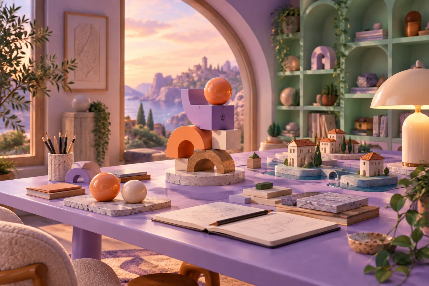 Illustrative game art studio